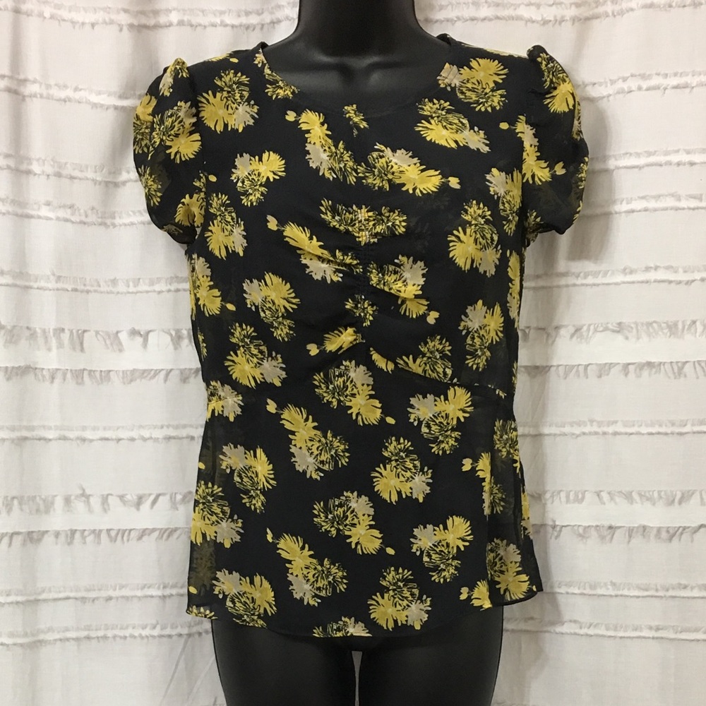 Moda International Sheer Boho Babydoll style top